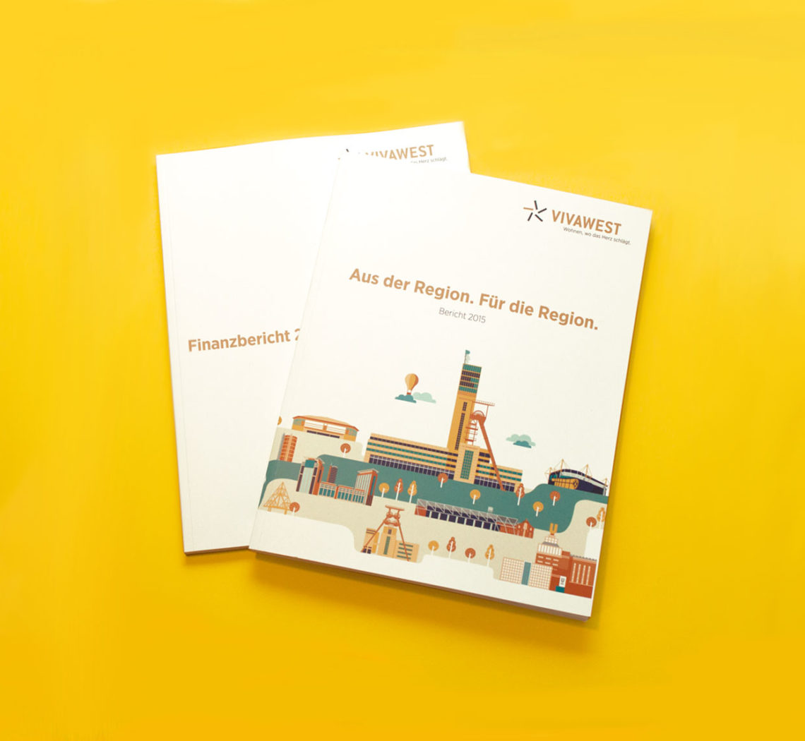 Vivawest Geschäftsbericht Cover, Vivawest Annual Report Cover