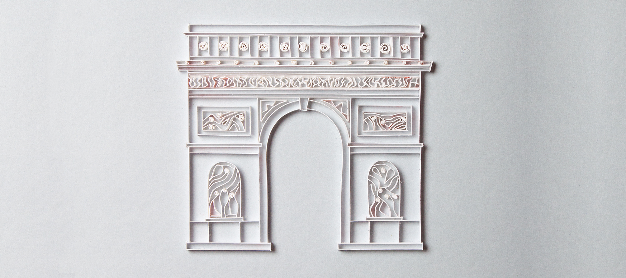 Papercraft Arc de Triomphe